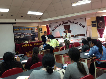 Mark and Chad demonstrate difficult deliveries.